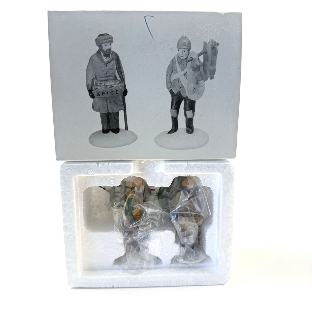 Dept 56 Village Street Peddlers Dickens Village Accessories Spice Vendor 5804-1